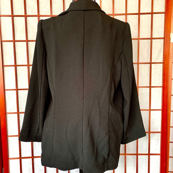 Lauren Conrad Casual Open-Front Black Blazer - Picture 3 of 6